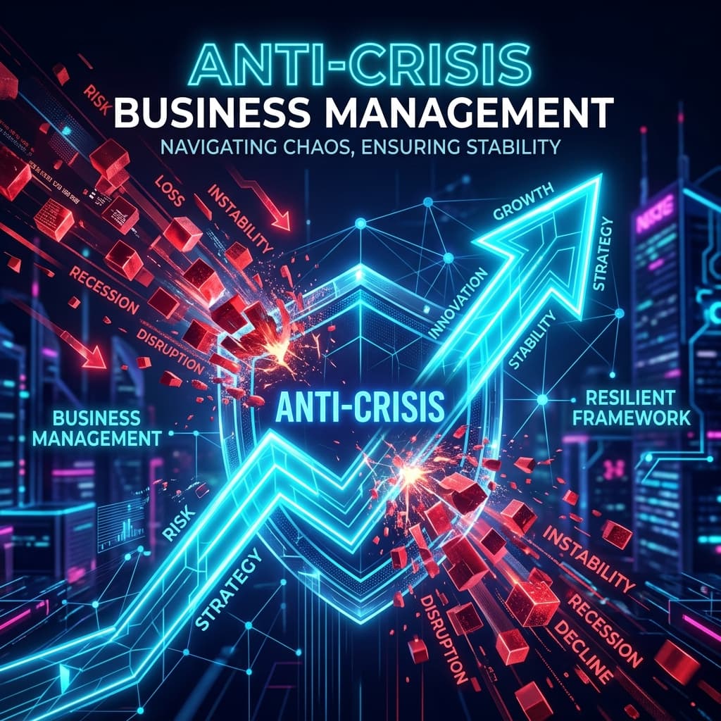 Антикризисное управление: 5 шагов для спасения компании в период турбулентности